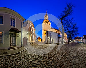 Saint Mary's Cathedral and Kiriku Plats on Toompea Hill