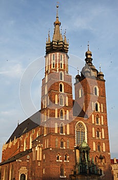 Saint Mary's church in Krakow photo