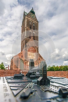 Saint Mary s Church in Wismar, Germany