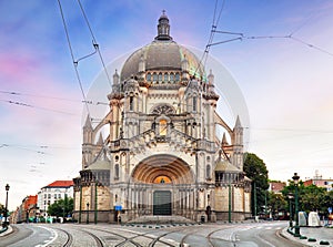 Saint Mary`s Royal Church in Brussels