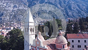Saint Matthew church in Dobrota, Kotor Bay, Montenegro