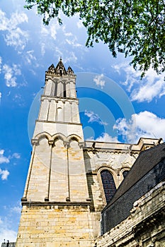 The Saint Maurice Cathedral of Angers, France