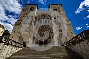 Saint-Maurice Cathedral, medieval Roman Catholic church in Vienne, France