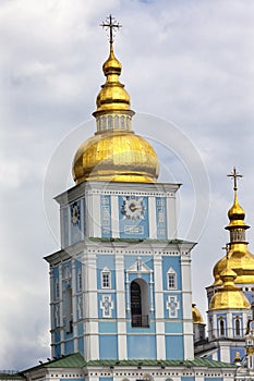 Saint Michael Monastery Golden Domes Kiev Ukraine