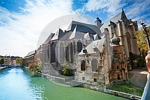 Saint Michael's Church in Ghent, Belgium