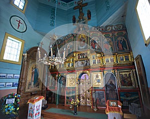 Saint  Michael`s Church iconostasis