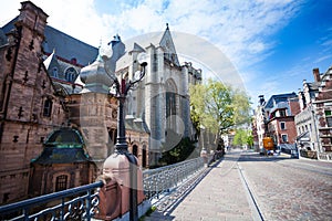 Saint Michael's Church, Sint-Michielsplein street photo