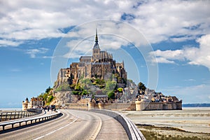 Saint Michael's Mount is an island commune in Normandy. The isla