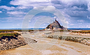 Saint Michael's Mount is an island commune in Normandy. The isla