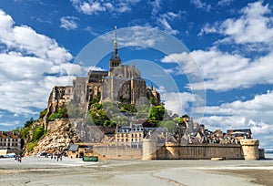 Saint Michael's Mount is an island commune in Normandy. The isla