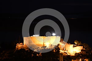 Saint Michaels Fort in Sibenik, Croatia