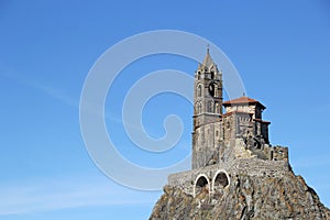 Saint Michel d`Aiguilhe Chapel, Le Puy-en-Velay, France