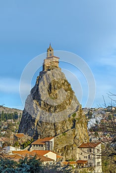 Saint Michel d`Aiguilhe,  Le Puy-en-Velay, France