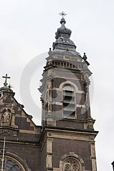 Saint Nicholas Basilica the major Catholic church in Old center District in Amsterdam