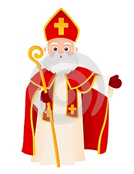 Saint Nicholas cartoon character