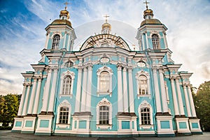 Saint Nicholas' Cathedral, Nikolsky sobor in Saint Petersburg