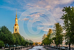 Saint Nicholas' Cathedral, Nikolsky sobor in Saint Petersburg