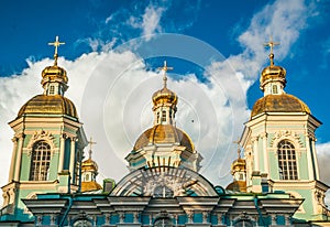 Saint Nicholas' Cathedral, Nikolsky sobor in Saint Petersburg