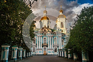 Saint Nicholas' Cathedral, Nikolsky sobor in Saint Petersburg