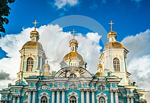 Saint Nicholas' Cathedral, Nikolsky sobor in Saint Petersburg