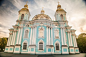 Saint Nicholas' Cathedral, Nikolsky sobor in Saint Petersburg