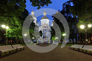 Saint Nicholas Cathedral, Saint Petersburg, Russia
