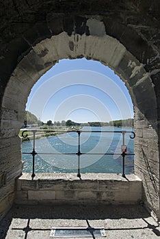 Saint Nicholas Chapel, Pont Saint-BÃ©nÃ©zet, Avignon, France