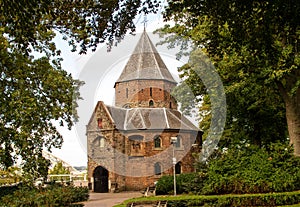 Saint Nicholas chapel at the Valkhof park, Nijmegen photo