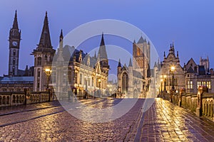 Saint Nicholas` Church in Ghent