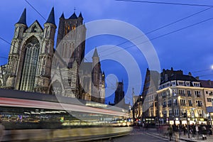 Saint Nicholas' Church in Ghent in Belgium