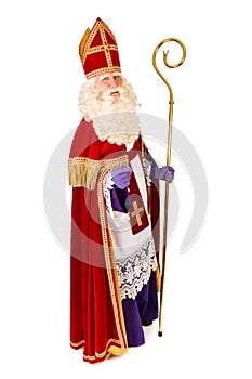 Saint Nicholas full length portrait
