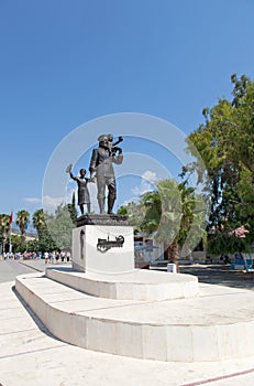 Saint Nicholas statue, Lycia, Myra, Turkey