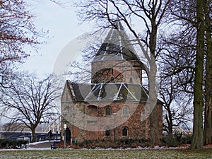 Saint Nicolas church 8th century in Valkhof park photo