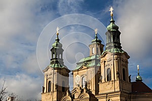 Saint Nicolaus church in Prague, Czech republic
