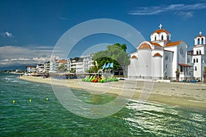 St. Paraskevi church at Paralia Katerini photo