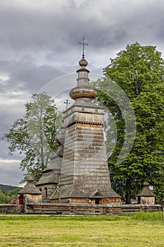 Saint Paraskevi church, UNESCO site, Kwiaton, Lesser Poland Voivodeship, Poland