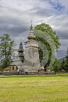 Saint Paraskevi church, UNESCO site, Kwiaton, Lesser Poland Voivodeship, Poland