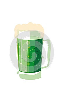 Saint patrick beer jar
