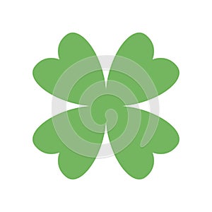 Saint Patrick lucky irish day green clover symbol