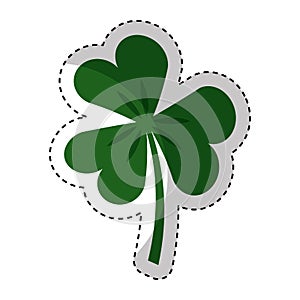 Saint patricks clover icon