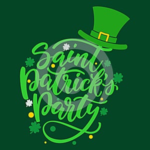 Saint patricks day logo design editabe eps file