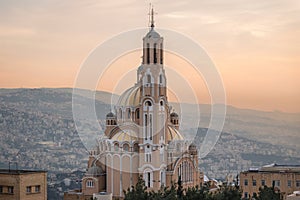 Saint Paul basilica in Lebanon