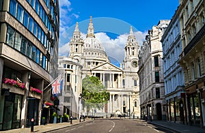 Saint Paul Cathedral in London, England