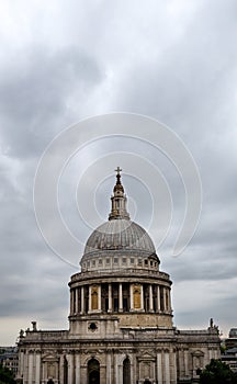 Saint Paul Cathedral`s dome, London, England