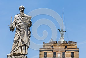 Saint Paul Statue in Rome