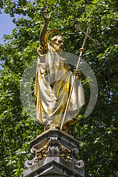 Saint Paul Statue at St. Pauls Cathedral