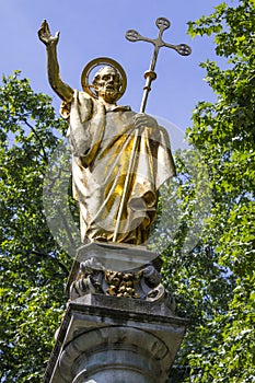 Saint Paul Statue at St. Pauls Cathedral