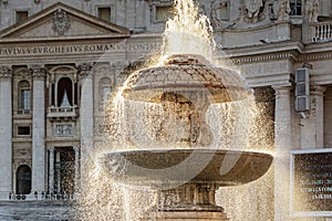 Saint Peter Basilica in Vatican Rome