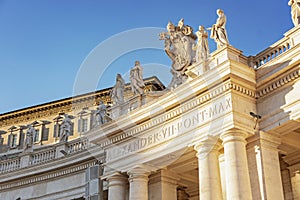 Saint Peter Basilica in Vatican Rome