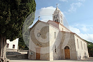 Saint Peter church in Cara, Croatia photo